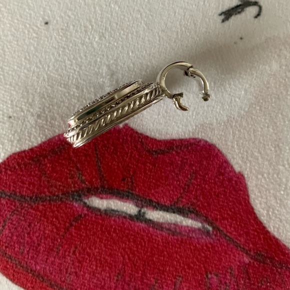 ❤️ David Yurman Diamond Albion Enhancer~ Pendant - Picture 13 of 16